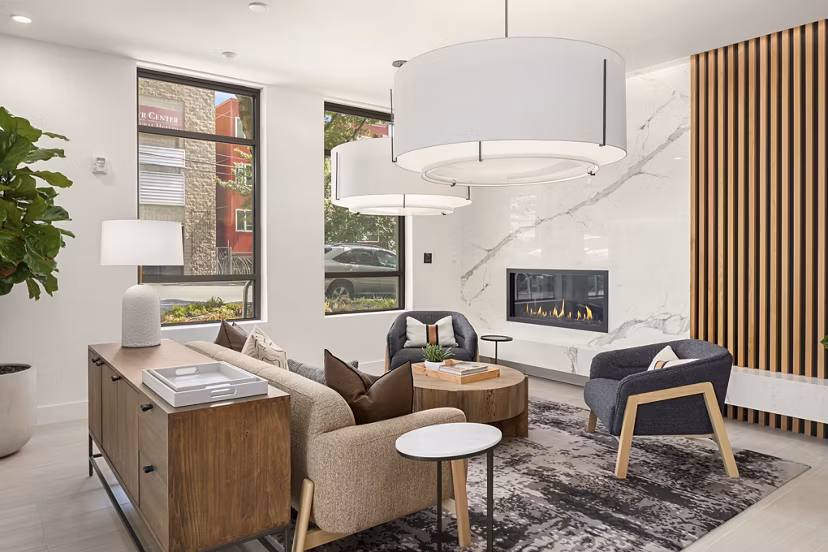 clubhouse at The Cline Apartments
