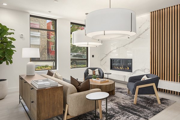 clubhouse at The Cline Apartments
