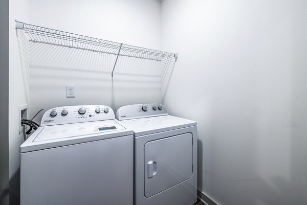 laundry room at Arlow at Blue Ridge Apartments