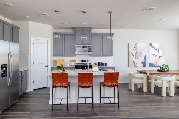 kitchen at Caso University Heights Apartments