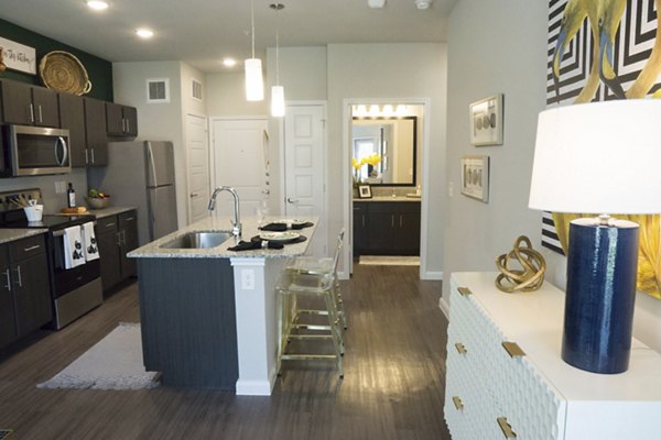 kitchen at Timberhill Commons Apartments