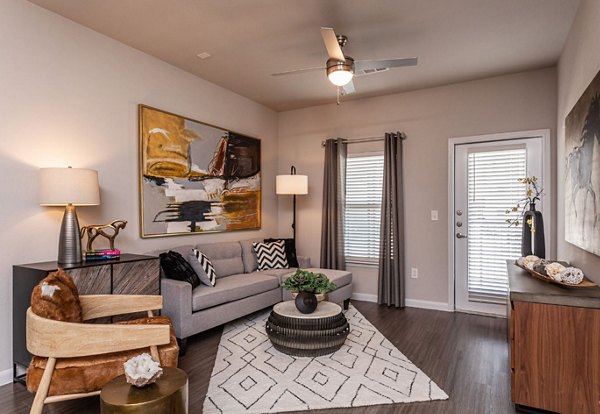 living room at Timberhill Commons Apartments