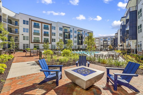 fire pit/patio at Innsbrook Square Apartments