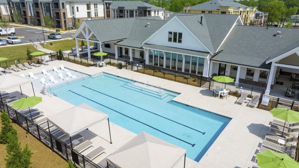 pool at Reverie Belmont Apartments