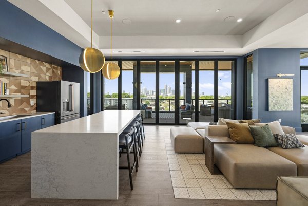 clubhouse at The Rowe at Commonwealth Apartments