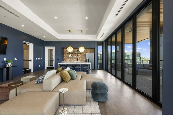 clubhouse at The Rowe at Commonwealth Apartments