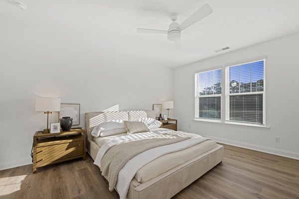 bedroom at Affinity at Oak Hr Apartments