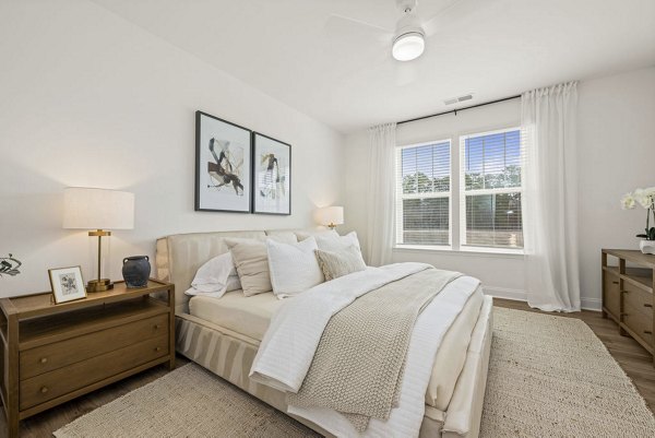 bedroom at Affinity at Oak Hr Apartments