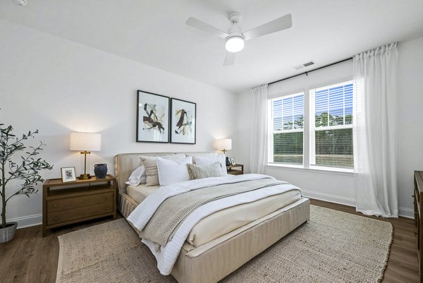 bedroom at Affinity at Oak Hr Apartments