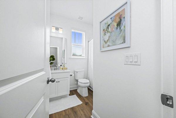 bathroom at Affinity at Oak Hr Apartments