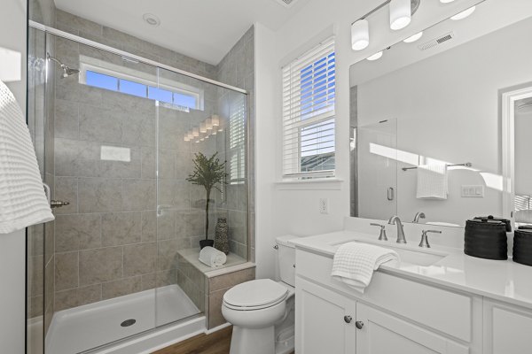 bathroom at Affinity at Oak Hr Apartments