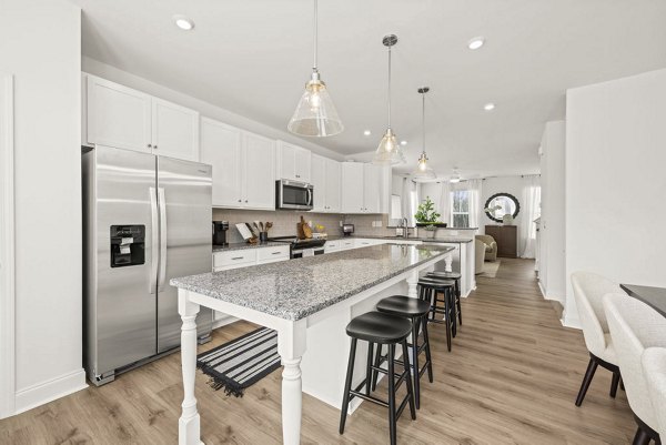 kitchen at Affinity at Oak Hills Townhomes