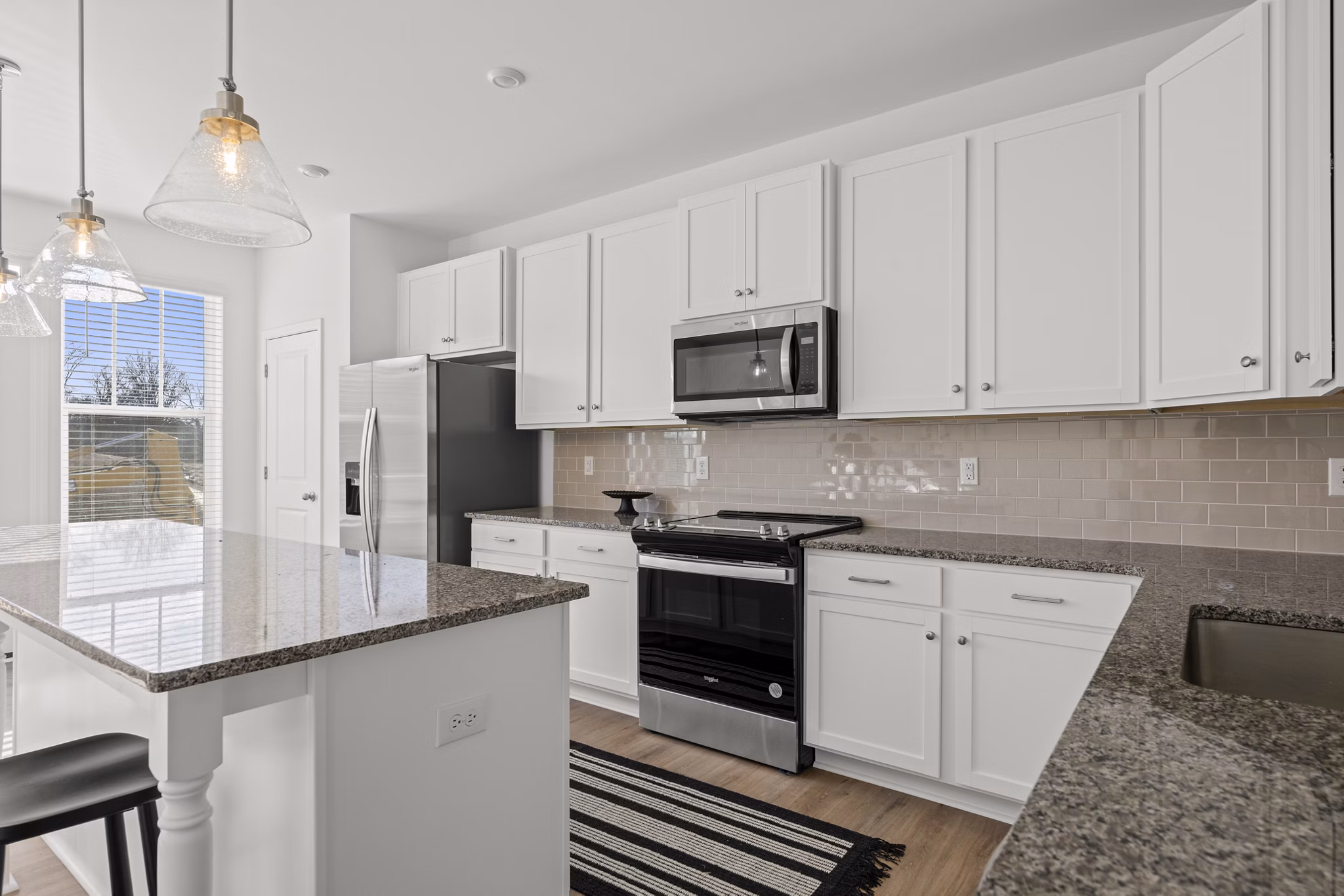 kitchen at Affinity at Oak Hills Apartments 