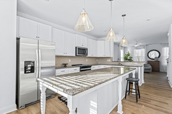 kitchen at Affinity at Oak Hills Townhomes