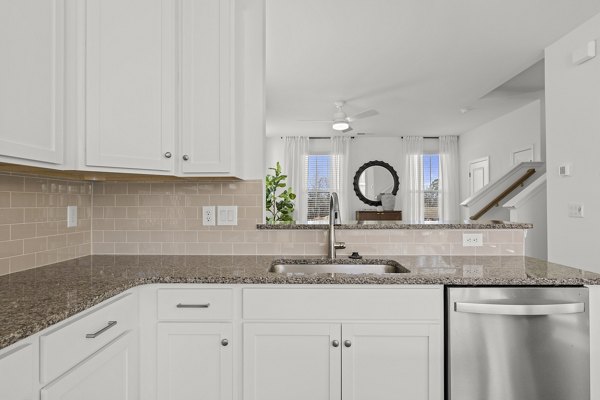 kitchen at Affinity at Oak Hills Townhomes