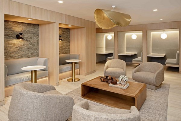 clubhouse at Denizen Apartments