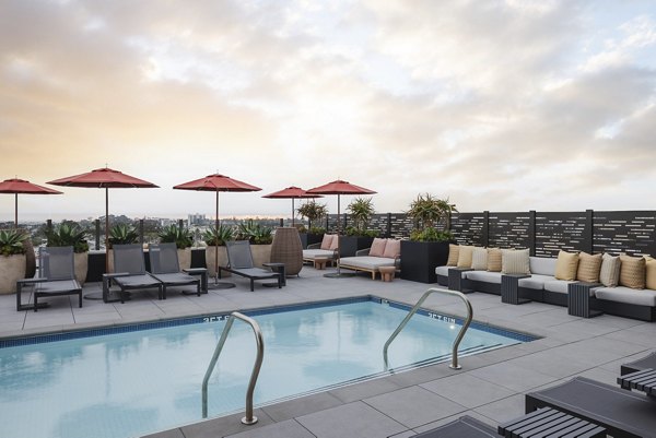 pool at Denizen Apartments