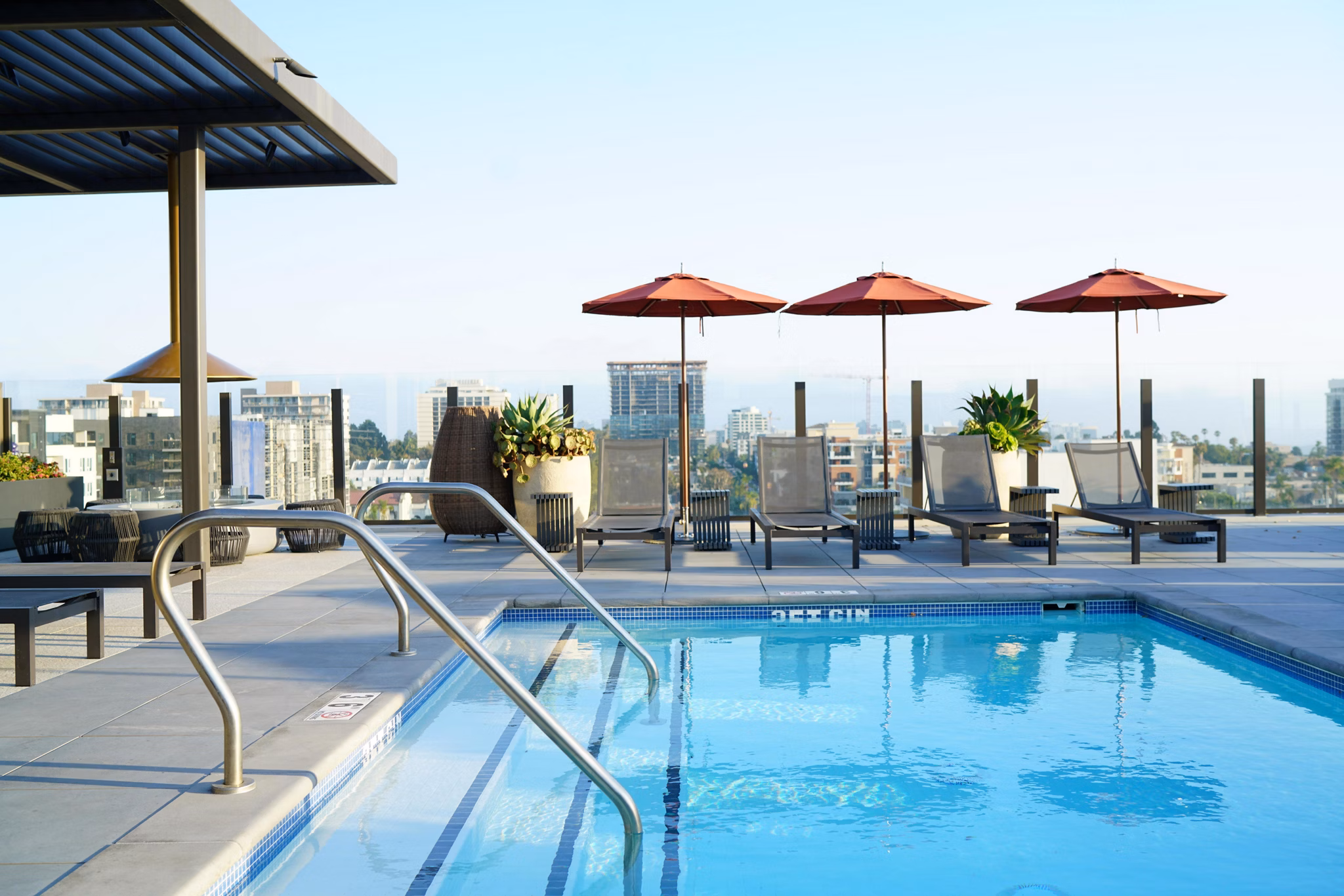 pool at Denizen Apartments