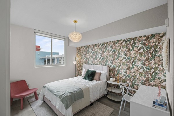bedroom at Century Town Center Apartments