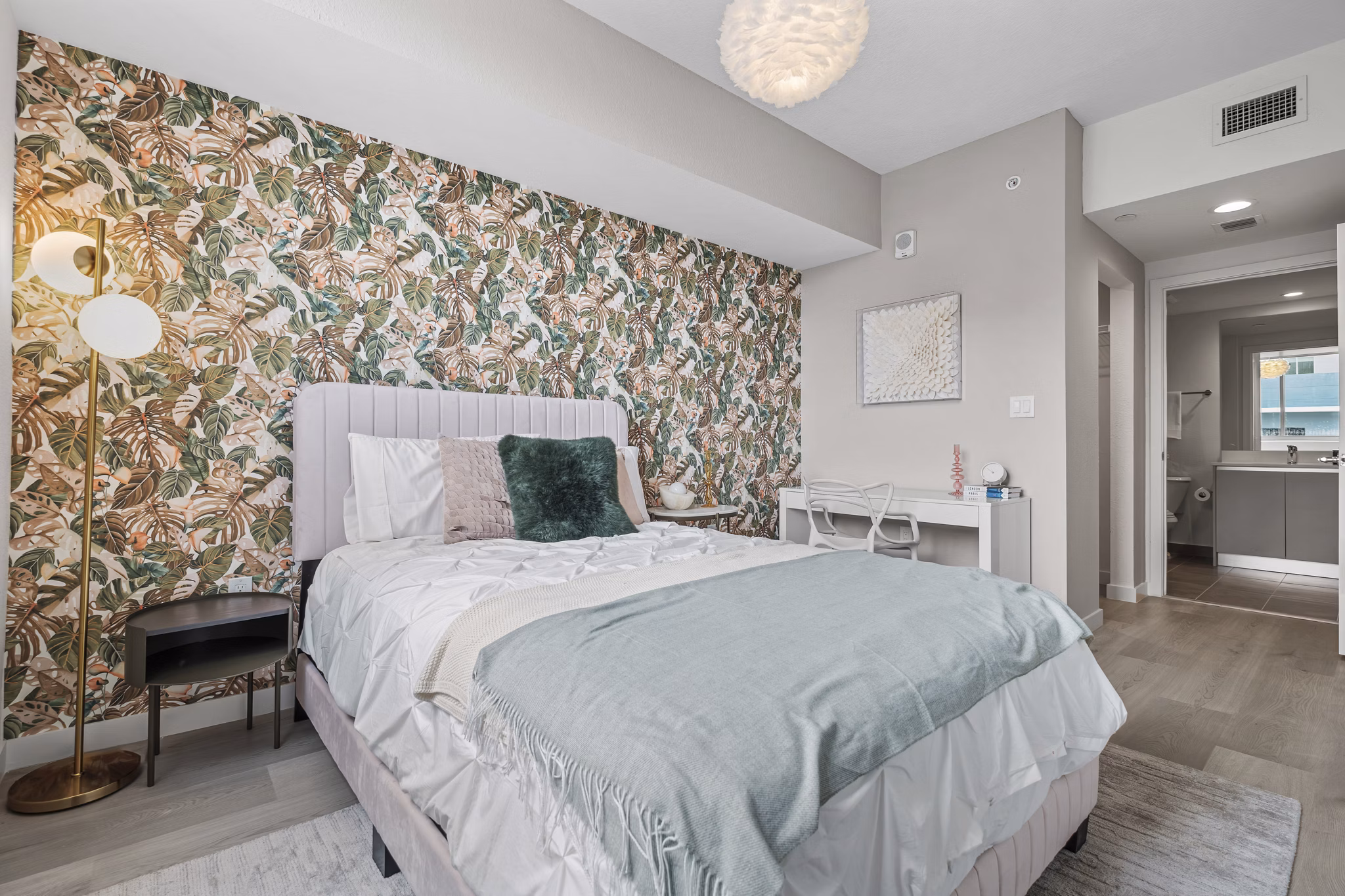 bedroom at Century Town Center Apartments