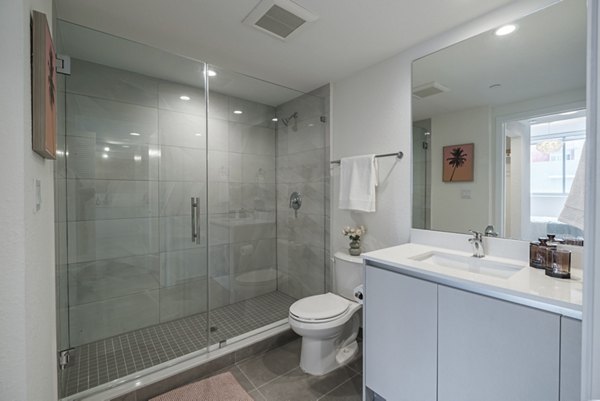 bathroom at Century Town Center Apartments