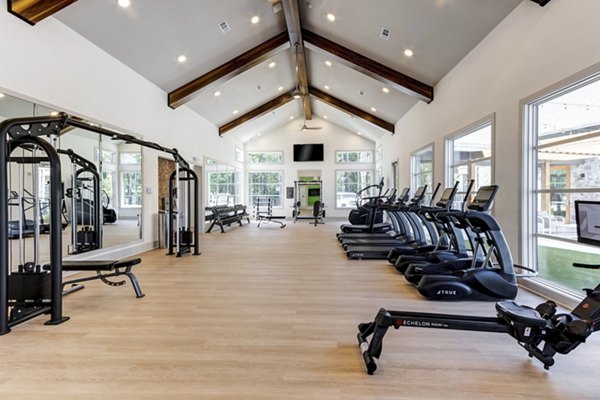 fitness center at Marion Lake Apartments