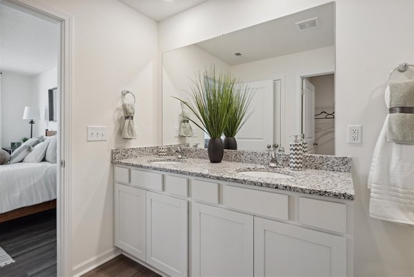 bathroom at Mockingbird Meadows Apartments