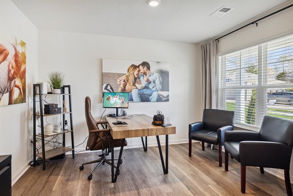 home office at Mockingbird Meadows Apartments