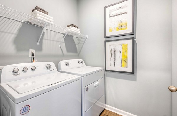 laundry room at Mockingbird Meadows Homes