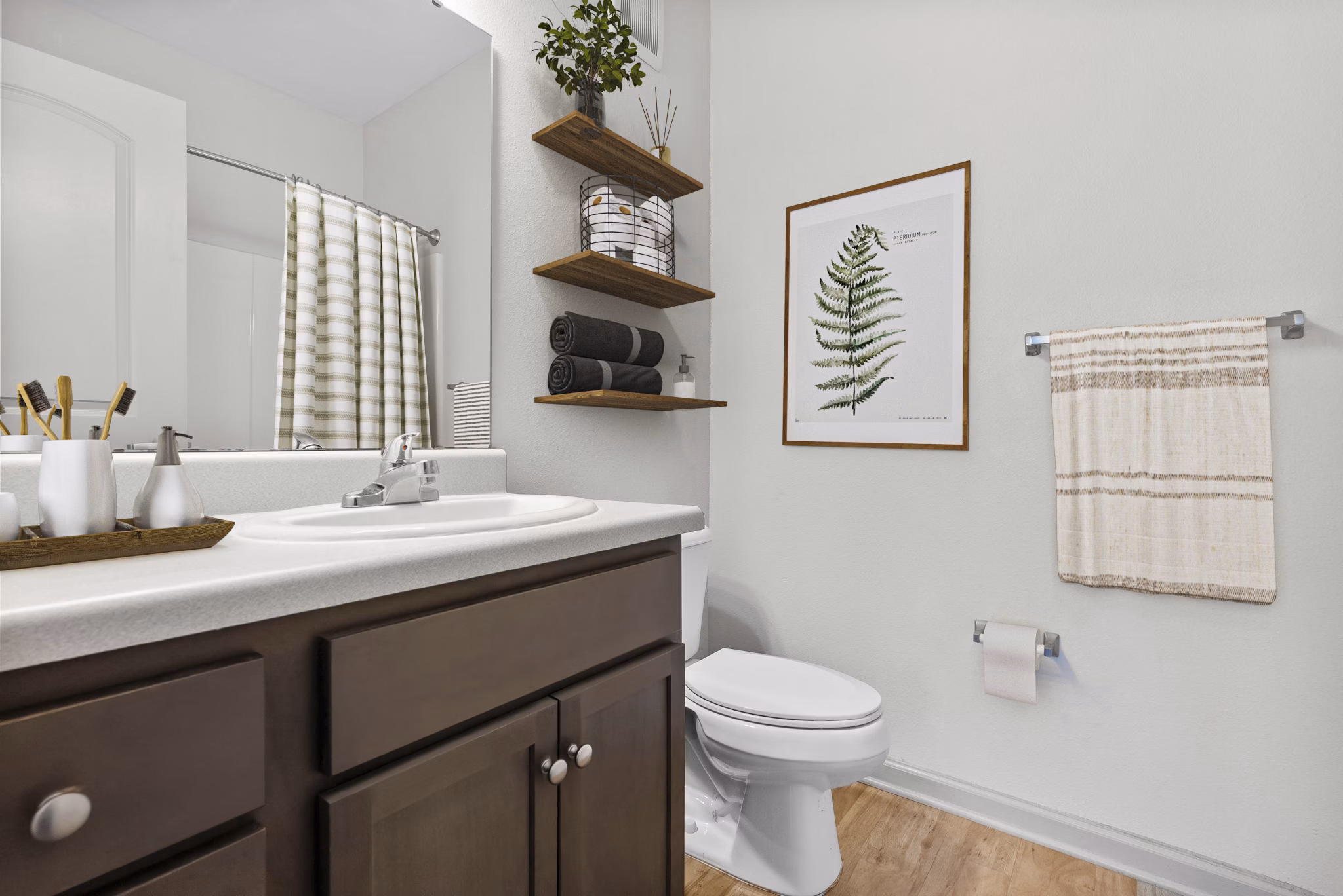 bathroom at The Grand at Carolina Forest Apartments