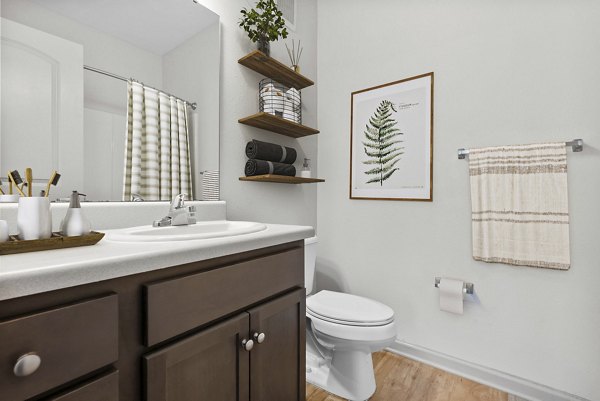 bathroom at The Grand at Carolina Forest Apartments