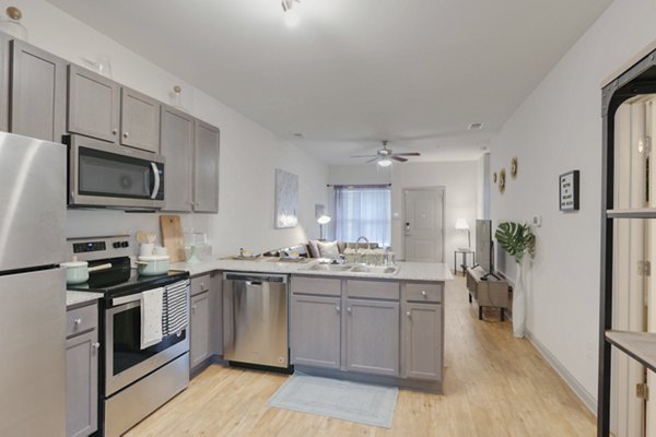 kitchen at The Grand at Carolina Forest Apartments