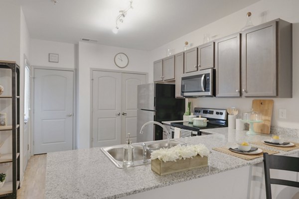 kitchen at The Grand at Carolina Forest Apartments