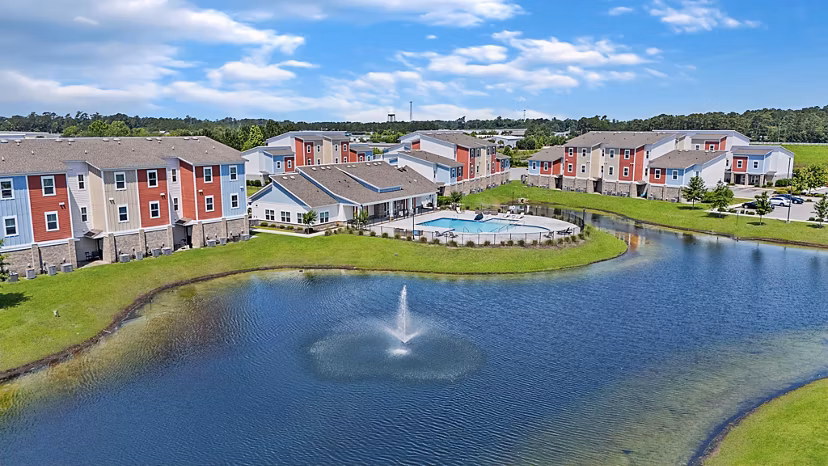 neighbourhood at The Grand at Carolina Forest Apartments