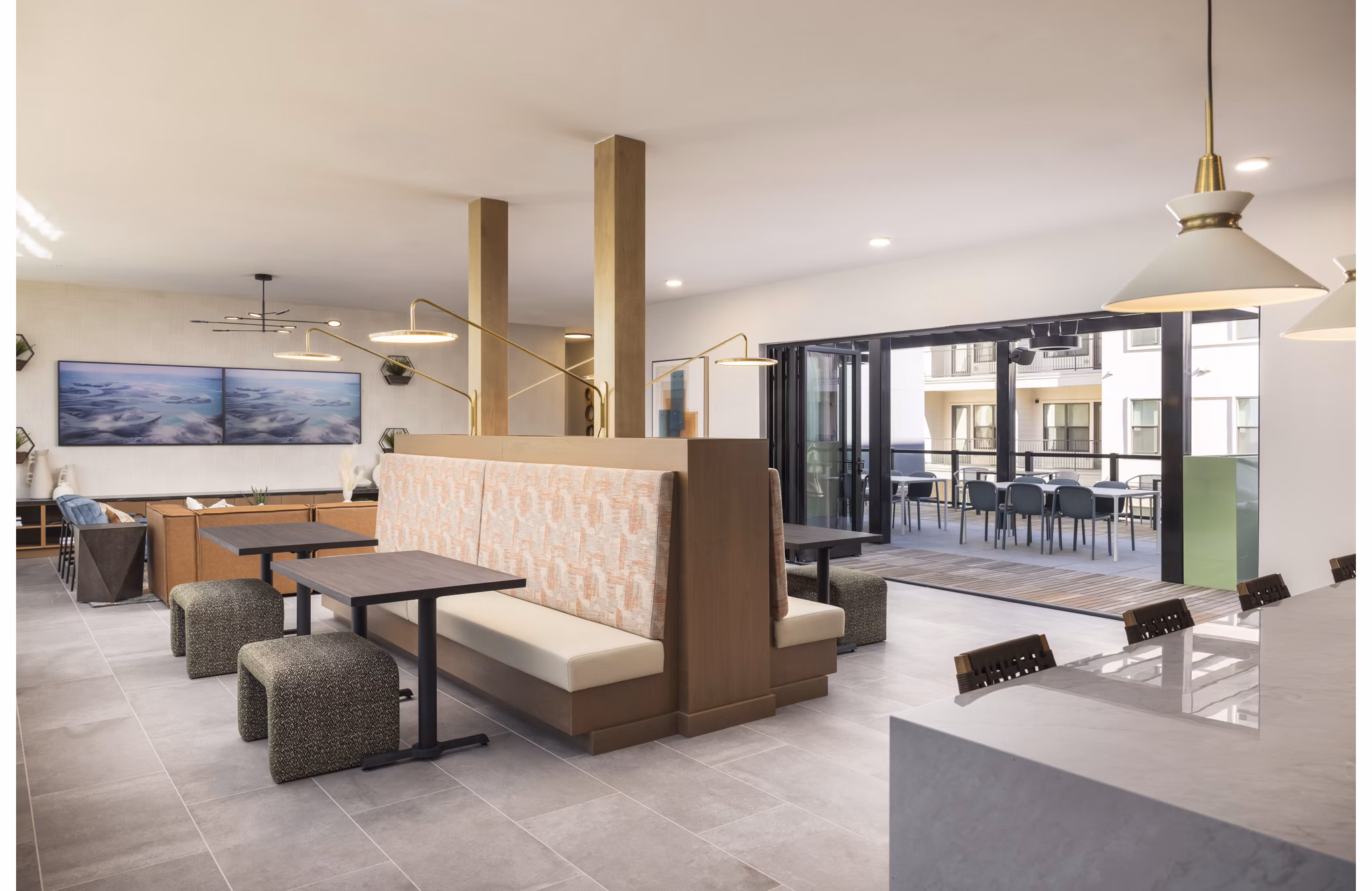 clubhouse at Ensley Apartments