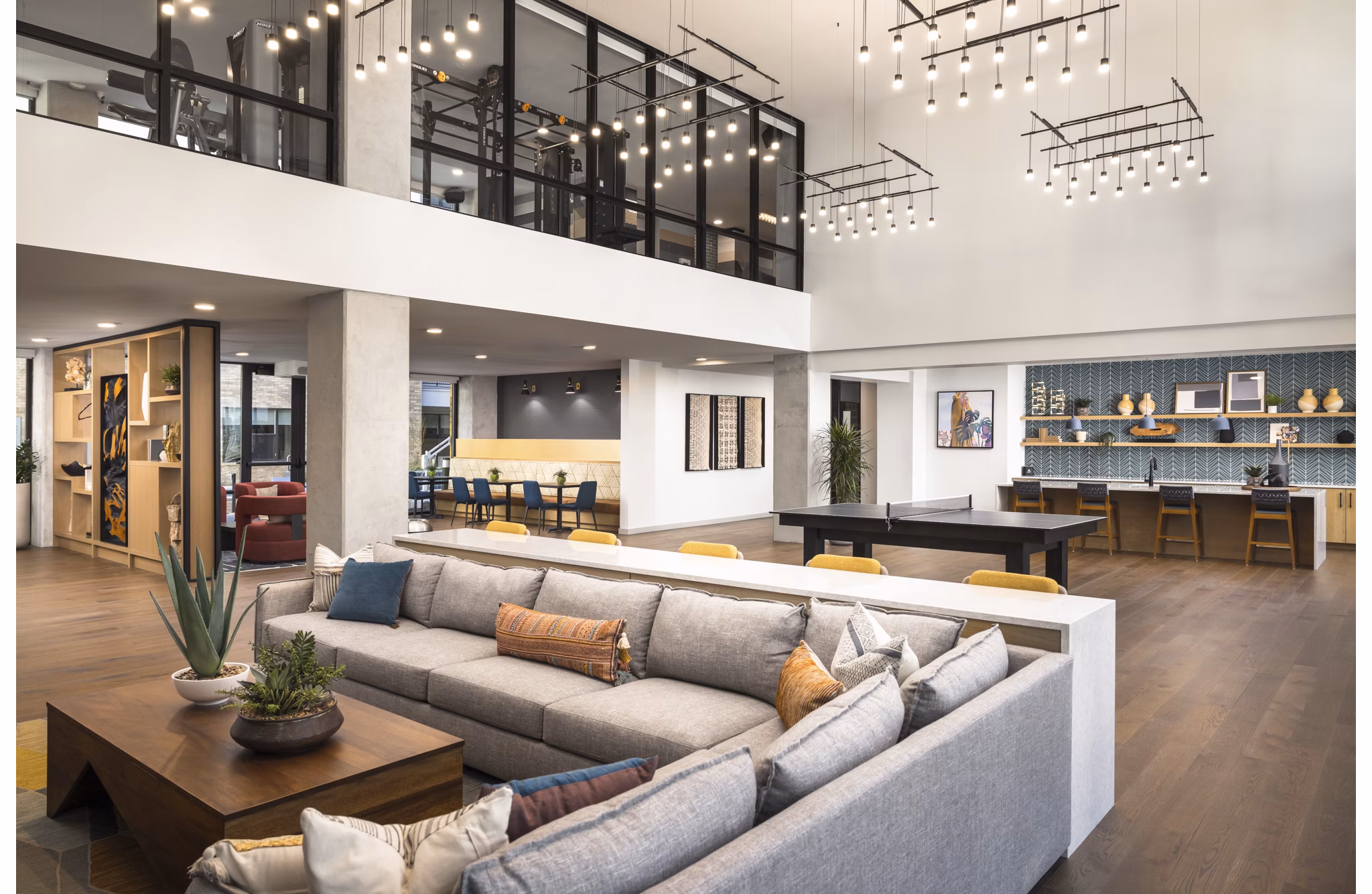 clubhouse at Ensley Apartments