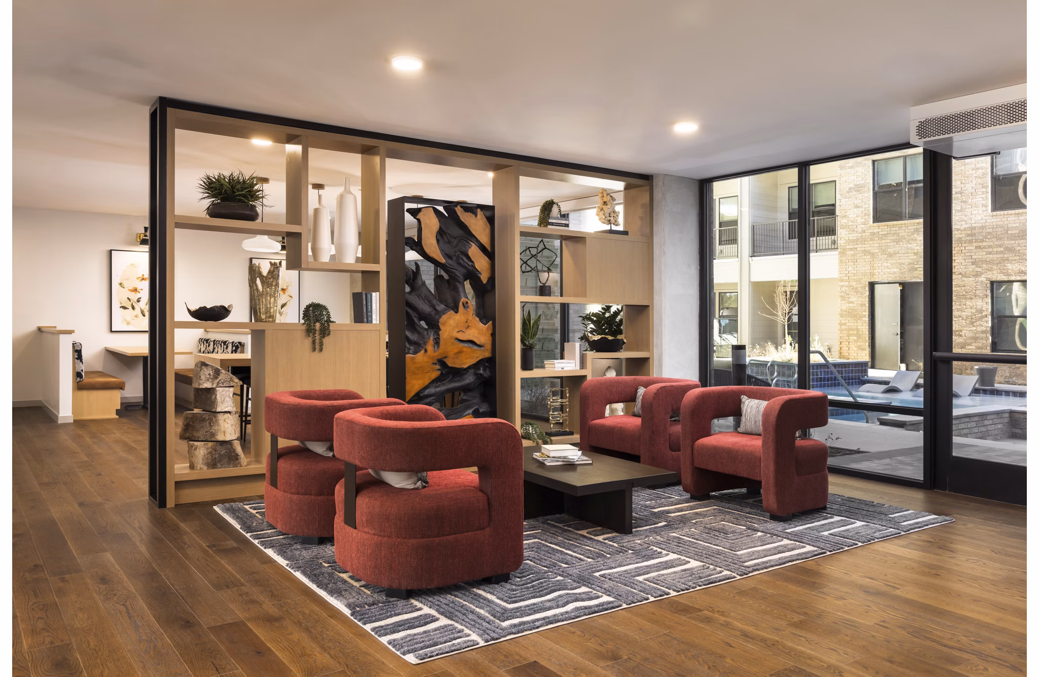 clubhouse at Ensley Apartments
