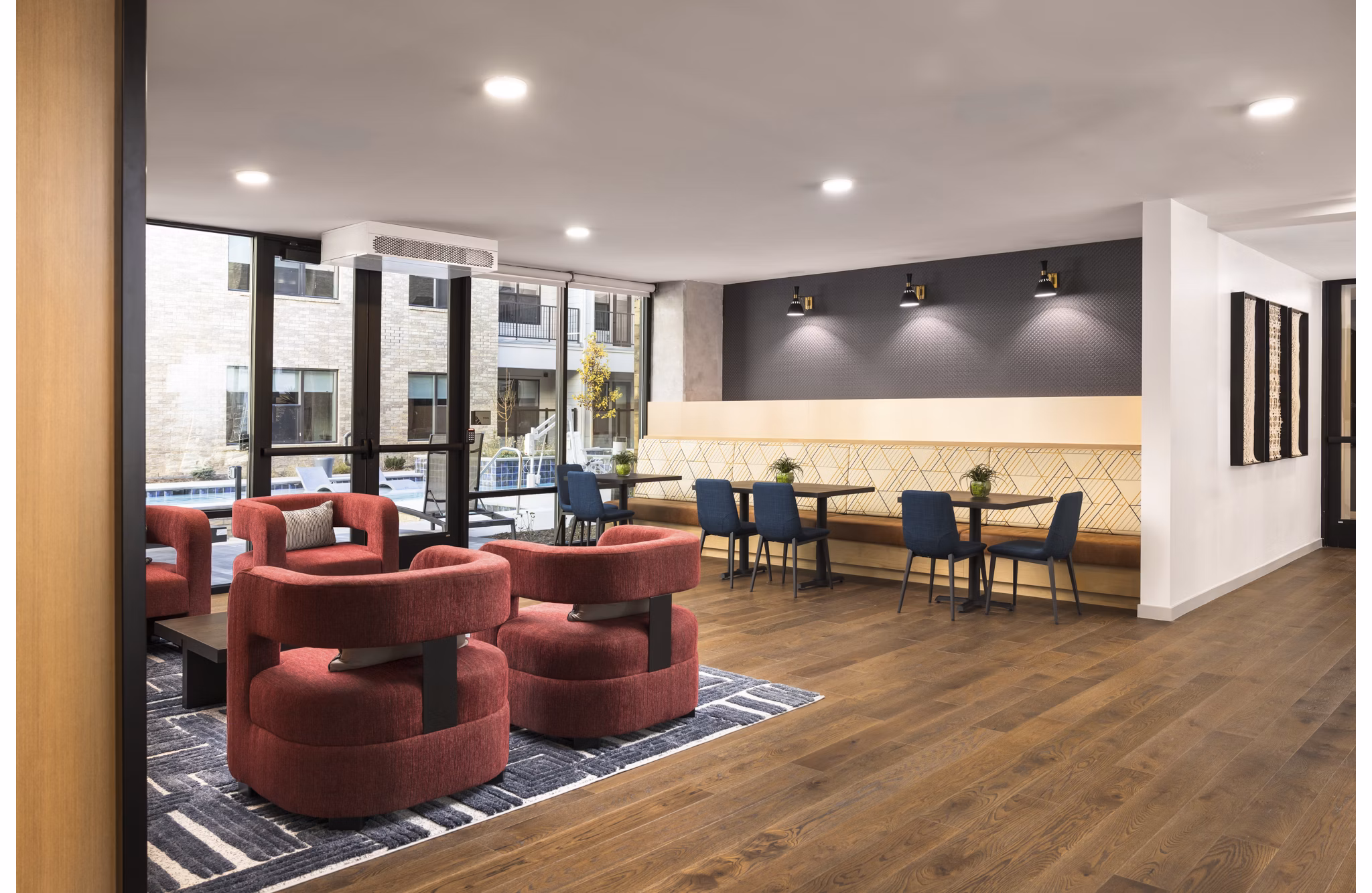 clubhouse at Ensley Apartments