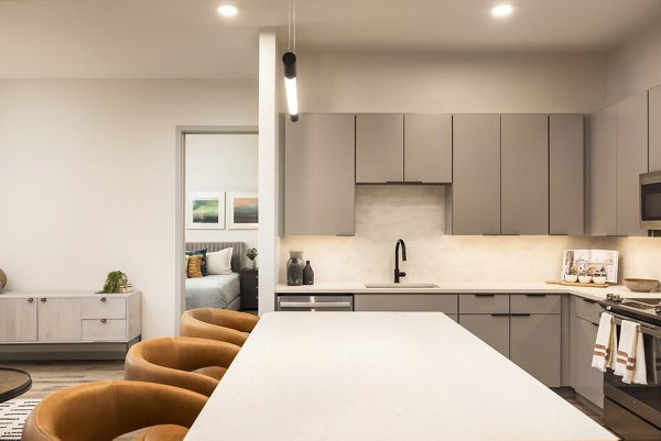 kitchen at Ensley Apartments