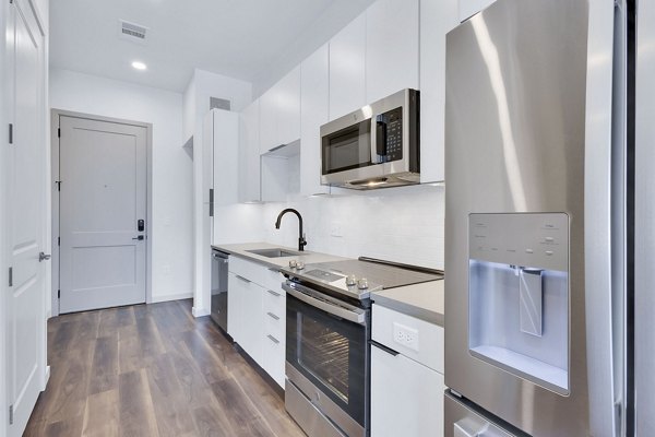 kitchen at Ensley Apartments