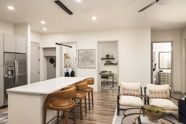 living room at Ensley Apartments