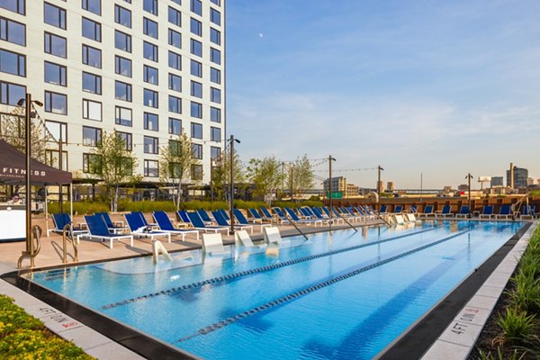 pool at The Noble Apartments