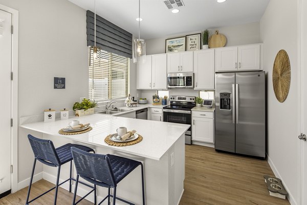 kitchen at Yardly Paradisi Homes