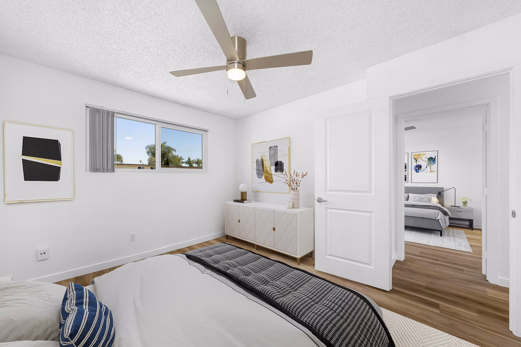 Bedroom at Palmera Apartments