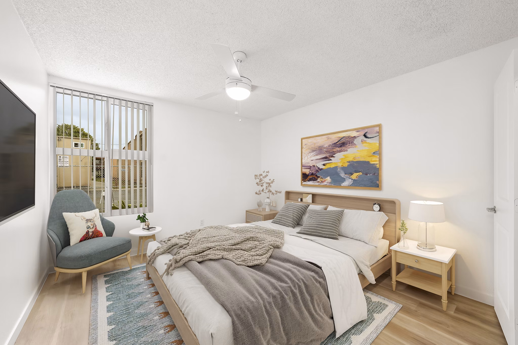 Bedroom at Palmera Apartments