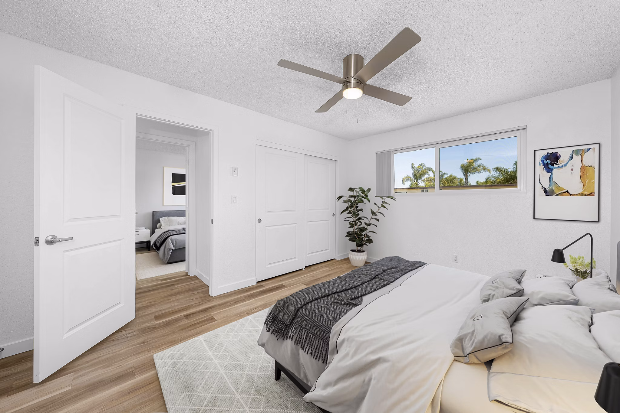 Bedroom at Palmera Apartments