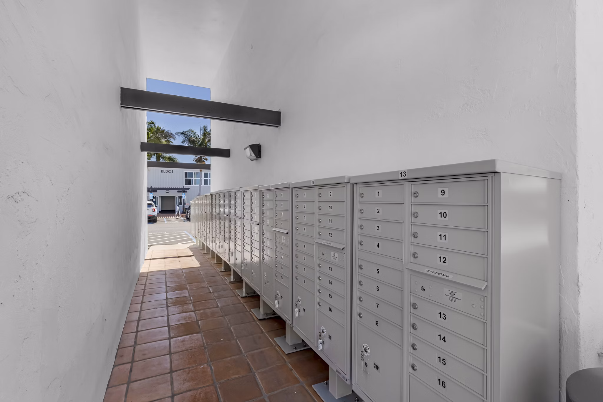 Mail Room at Palmera Apartments