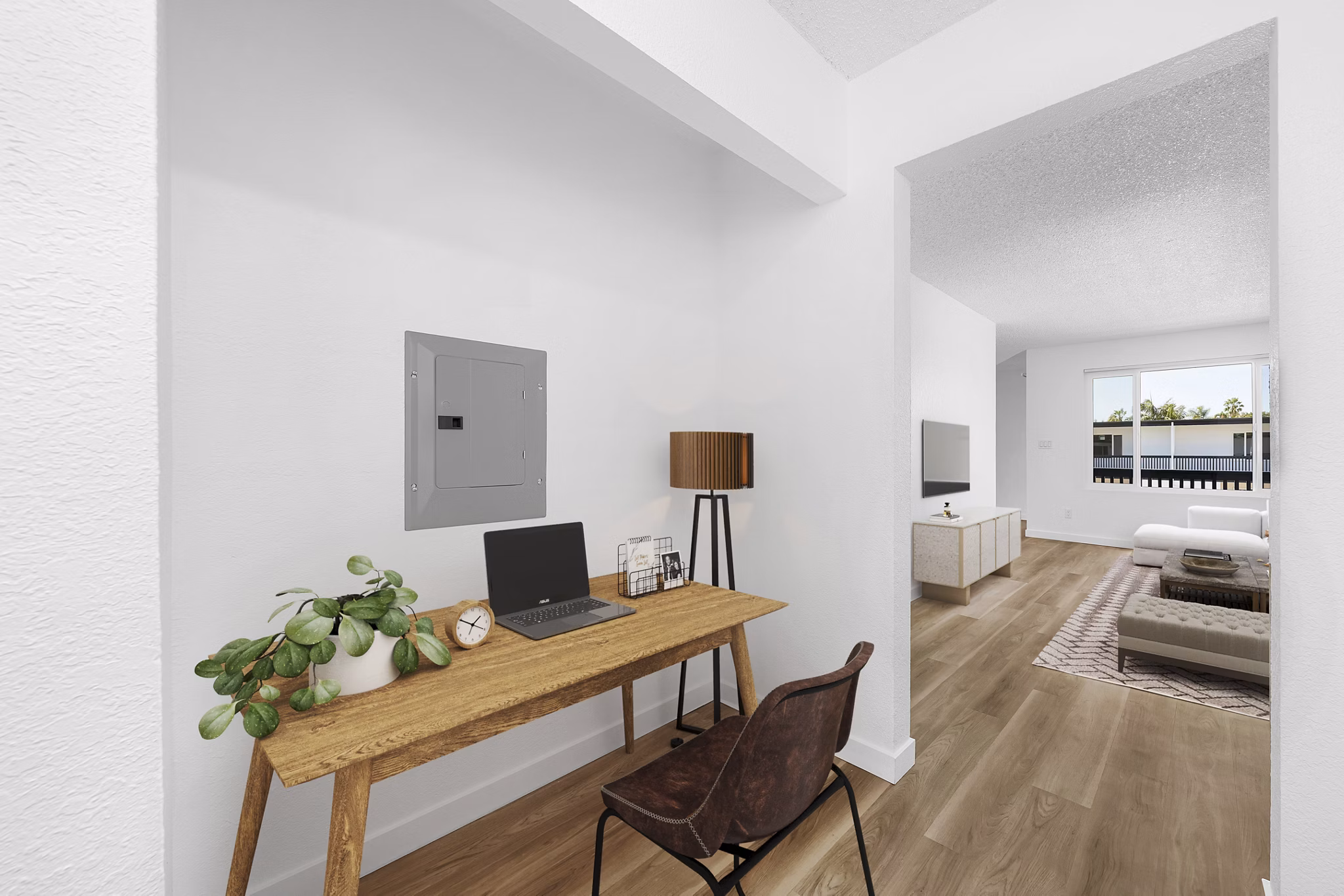 Living Room at Palmera Apartments