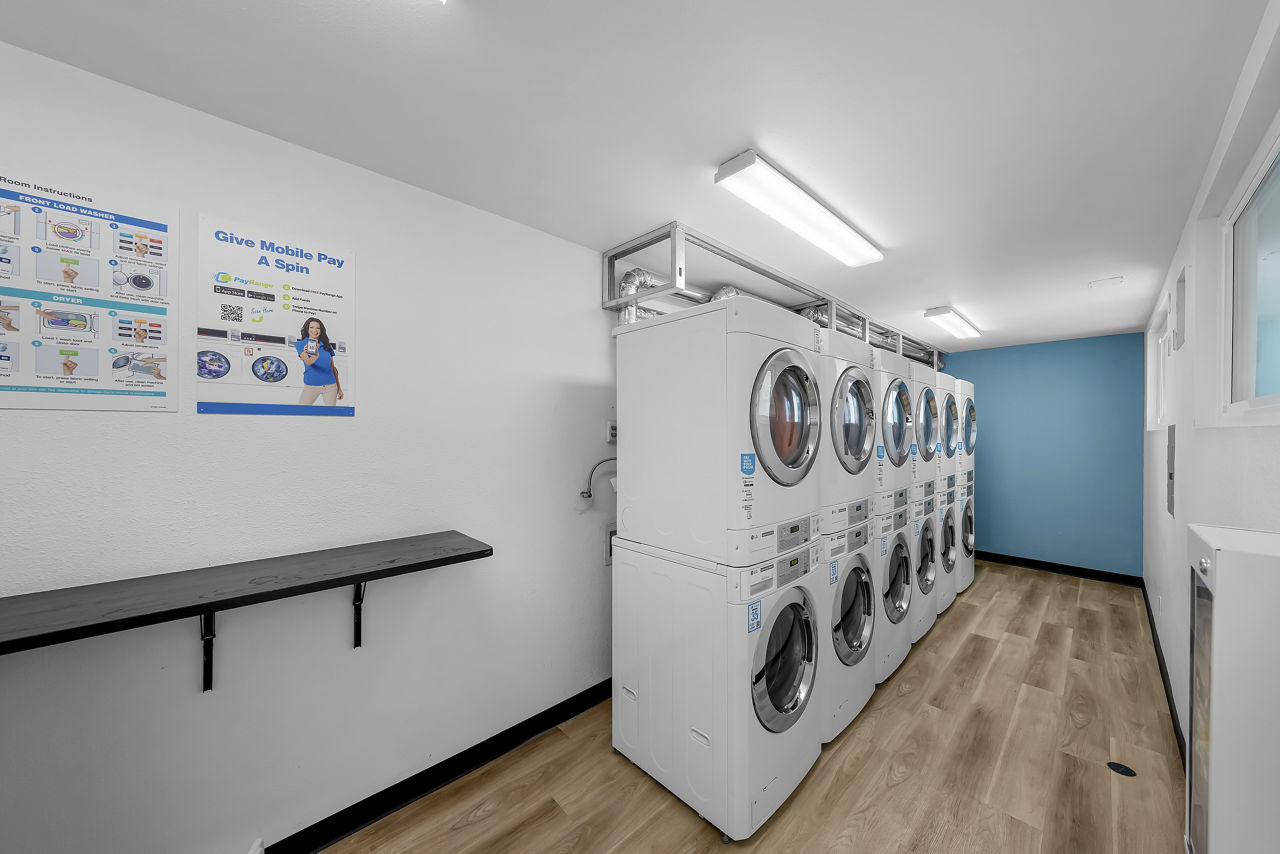 Laundry room at Palmera
