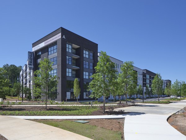 exterior at The Eden at Lakeview Apartments